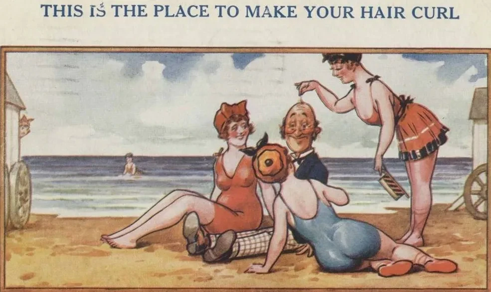 Funny Bamforth postcard