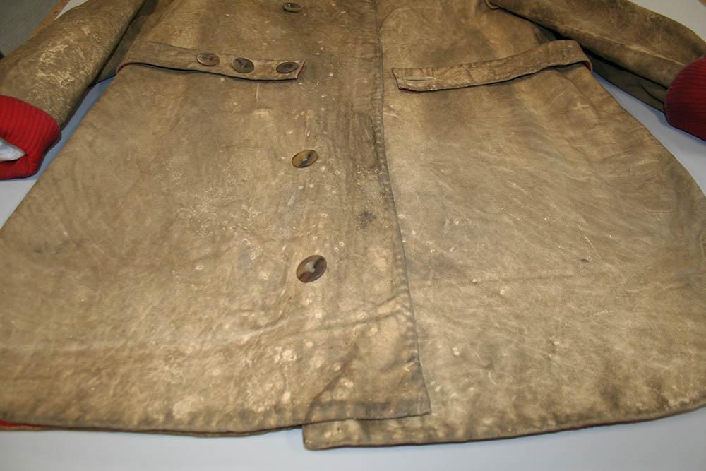 Front lower section - leather suit