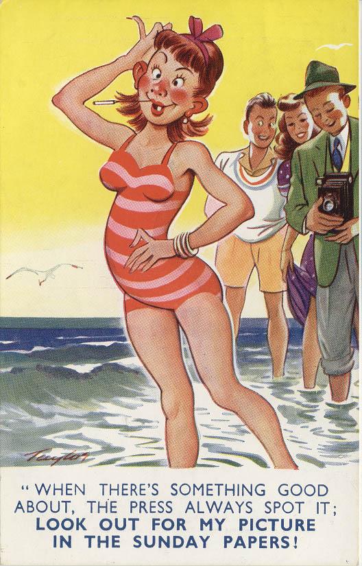 Seaside postcard