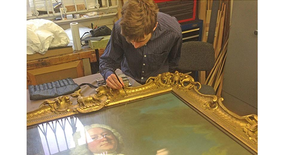 Frame conservation work 