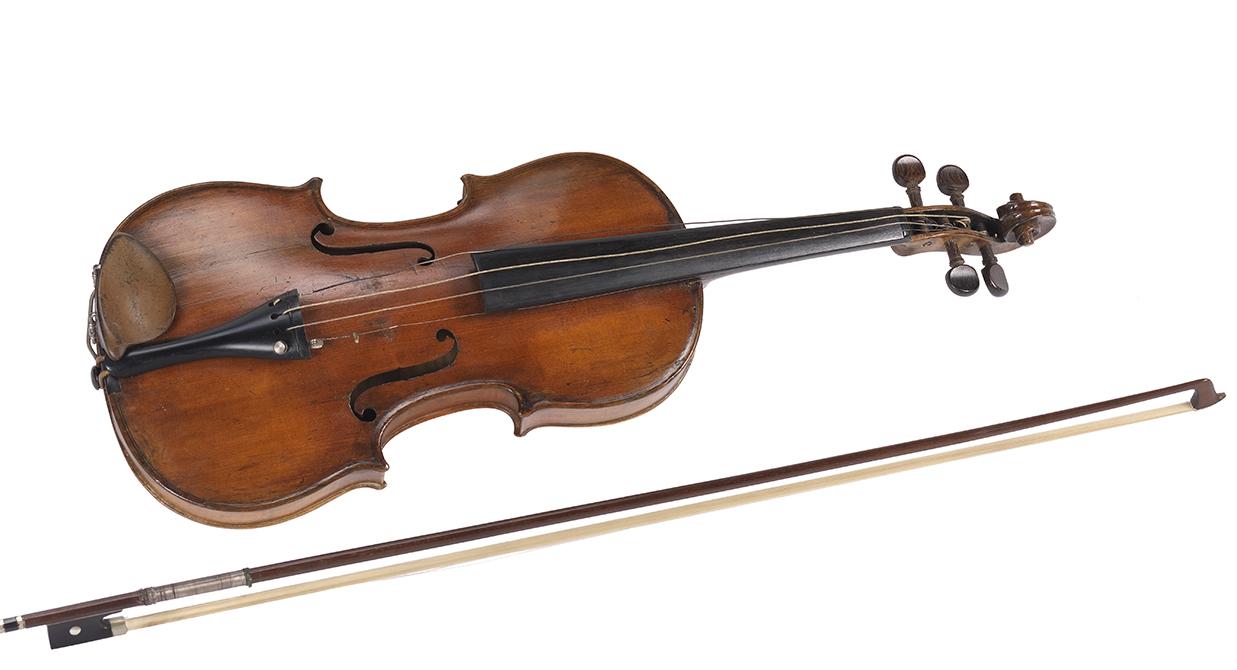 Violin belonging to polar explorer William Edward Parry