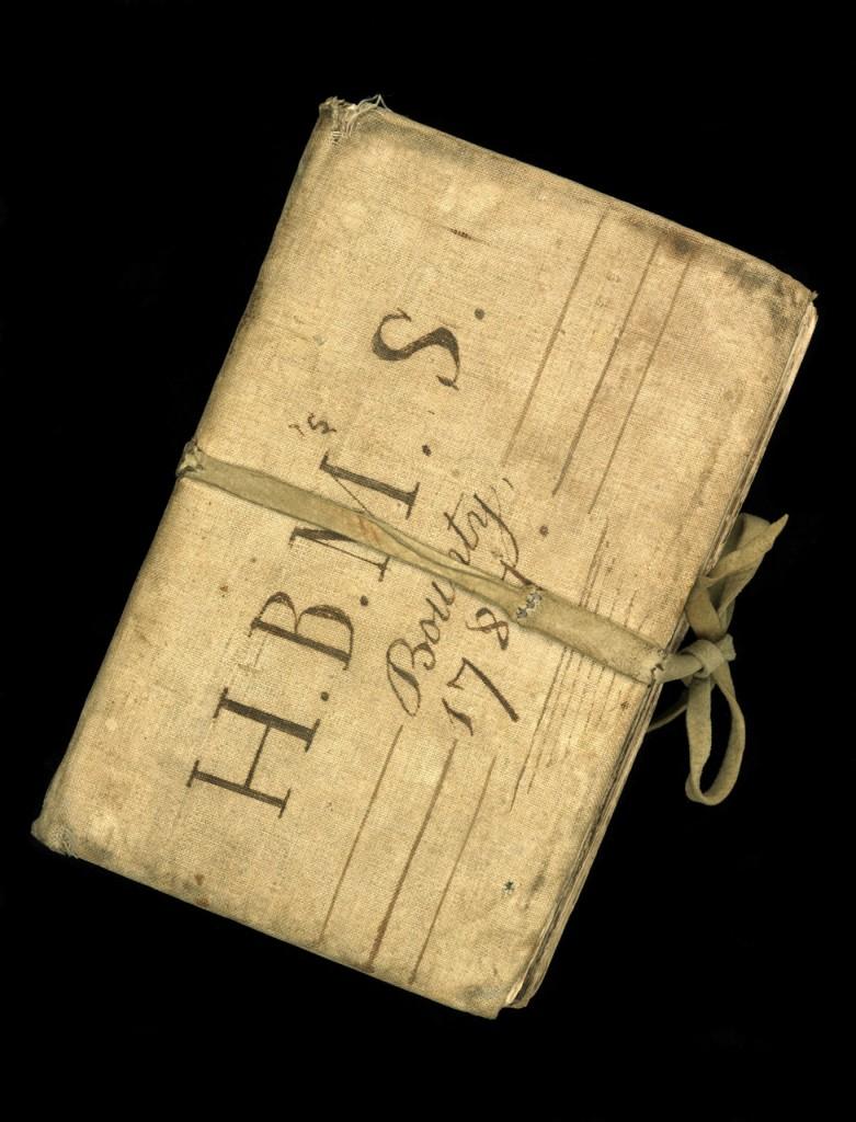 Medical book taken by Mutineers on the Bounty