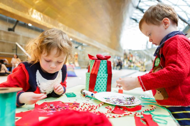 Christmas workshop at Cutty Sark