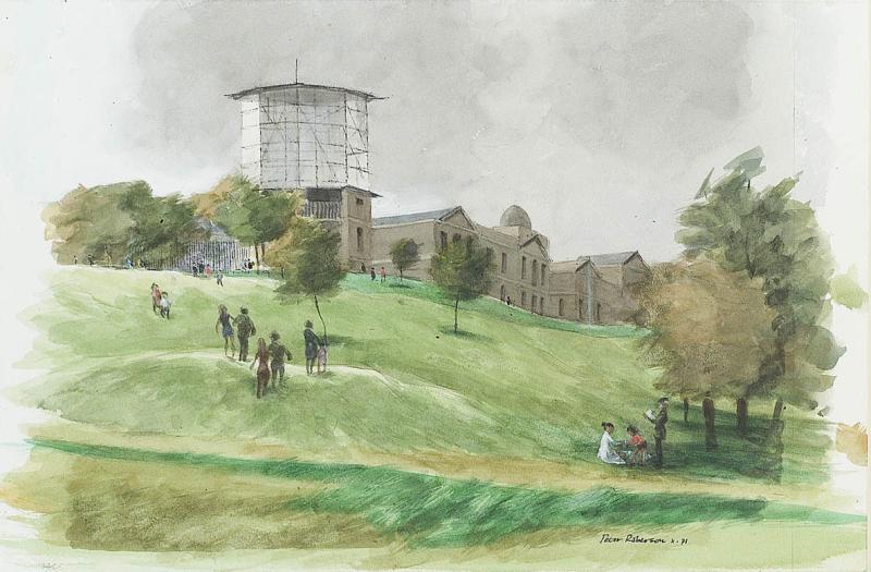 Greenwich Observatory by Peter Roberson (1971)
