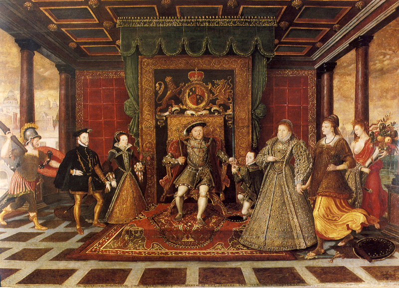 Henry viii 2025 navy
