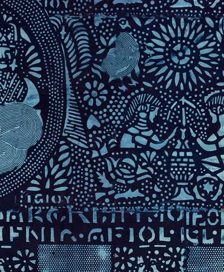 An image for 'Adire textiles'