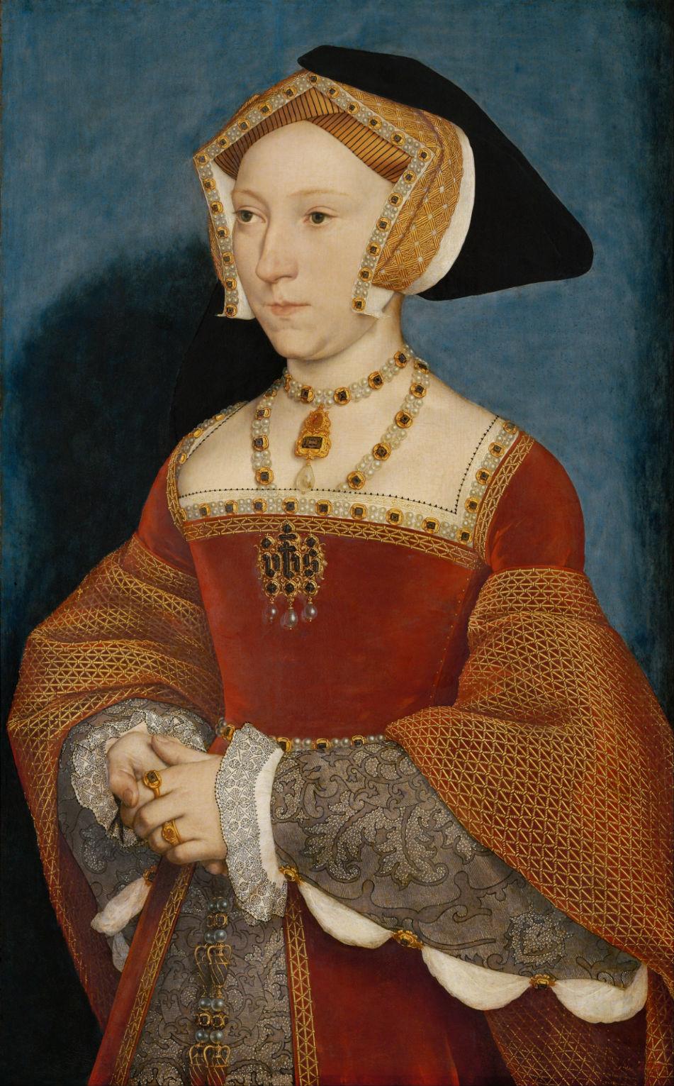Hans Holbein the Younger - Jane Seymour, Queen of England | Oil on Wood, 1536 | Kunsthistorisches Museum, Vienna, Austria